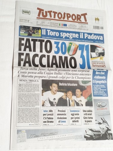 Tuttosport 2012 juventus - tuttosport, 8/05/2012