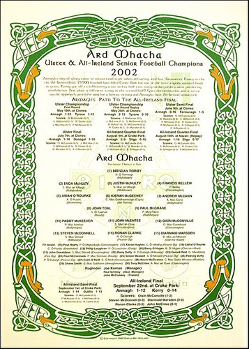 Armagh all ireland senior - armagh,