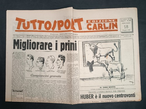 Giornale tuttosport carlin - giornale,
