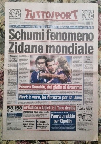 Tuttosport luglio 1998 13 - tuttosport,
