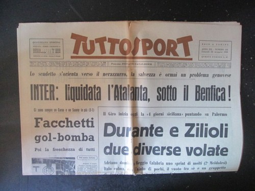 Tuttosport 141 1965 inter - tuttosport,