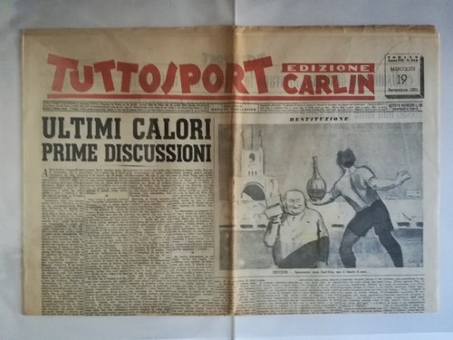 Tuttosport edizione carlin - tuttosport,