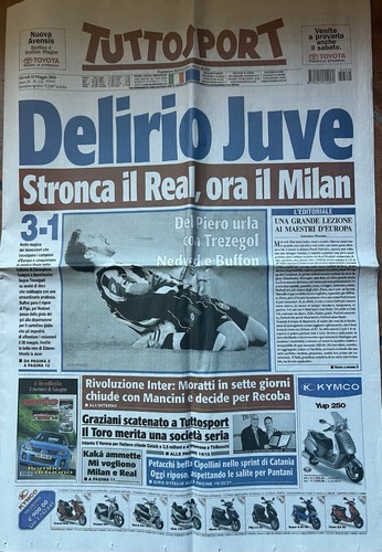 Tuttosport-15/05/2003-DELIRIO