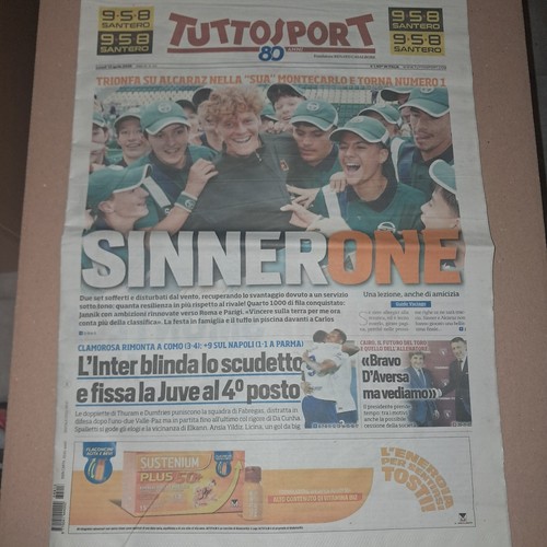 Tuttosport 2026 jannik - 13/4/2026,