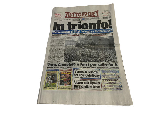Tuttosport juve trionfo - ,