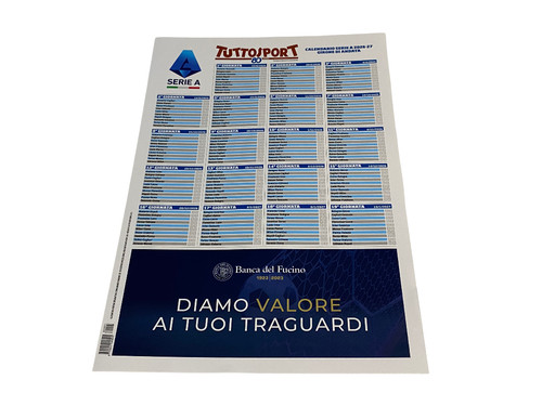 Tuttosport calendario serie a - serie,