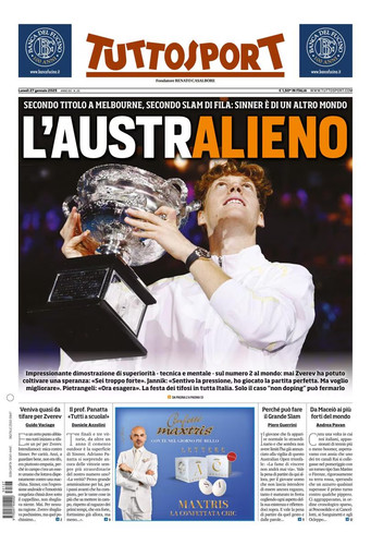 Tuttosport 2025 jannik - tuttosport,