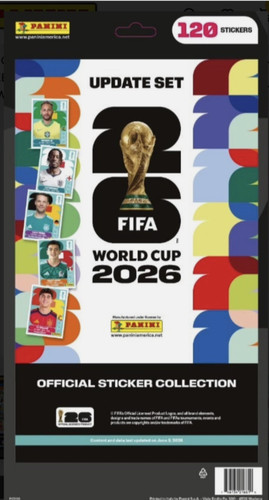 Adesivo panini fifa world cup - adesivo,