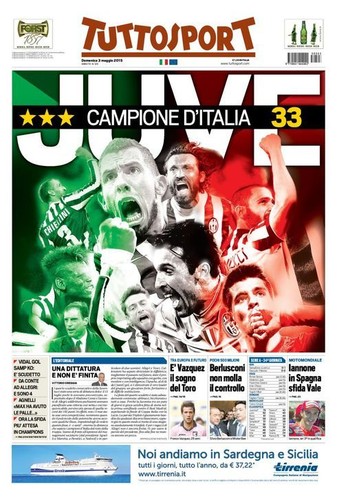 Tuttosport 2015 juventus - tuttosport,