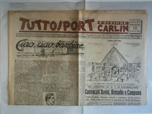 Tuttosport edizione carlin - tuttosport,