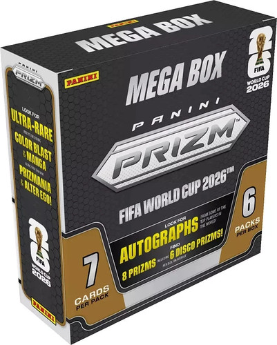 Mega box panini prizm - panini, fifa