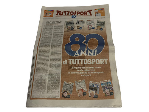 Tuttosport anni mercoledì - tuttosport, 80