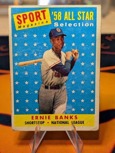 1958 topps ernie banks - ernie,