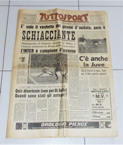 Tuttosport gennaio 1961 - gennaio,