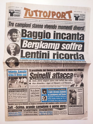 Tuttosport settembre 1993 - tuttosport,
