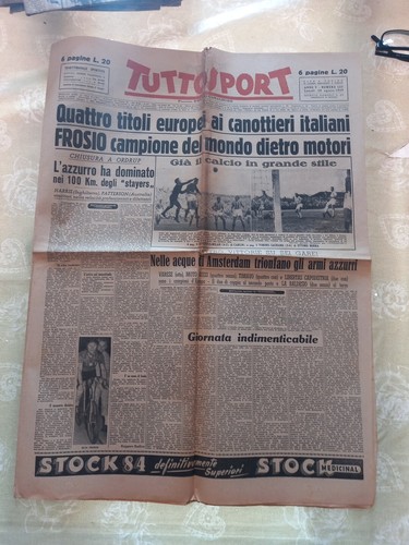 Tuttosport 1949 anno - v, 135